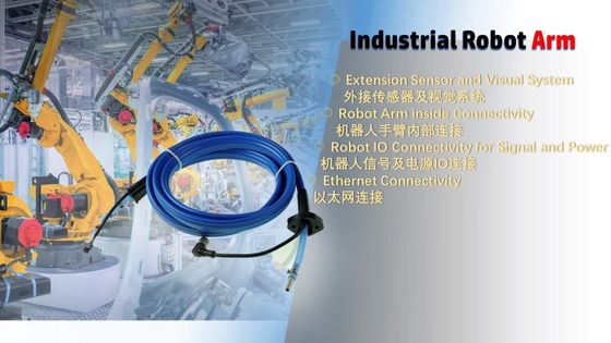 ロボット腕IOのコネクターのためのM12ホース アセンブリ延長センサーそして視覚システム