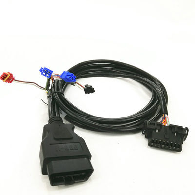 自動車部品Obd2コネクタケーブルブラックカラーIatf16949認証