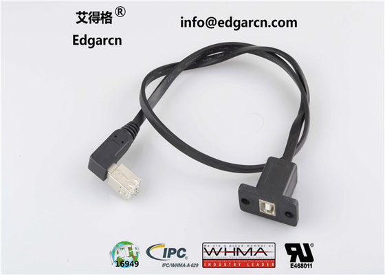 カスタマイズされたデータ通信ケーブルプリント/アダプタワイヤーUsb Bタイプ/ Usb Bタイプ