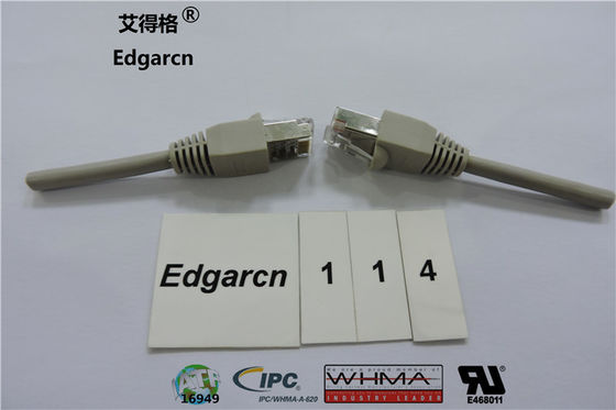 Pvc素材Cat5e UtpケーブルRj45プラグ（カスタマイズされた長さ/カラー）