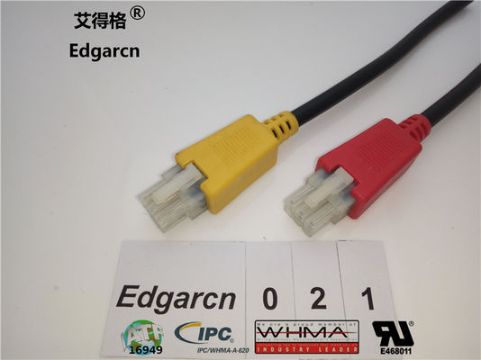 Pvc素材モレックスマイクロフィット、カスタマイズサイズオーバーモールドモレックスミニフィットジュニア