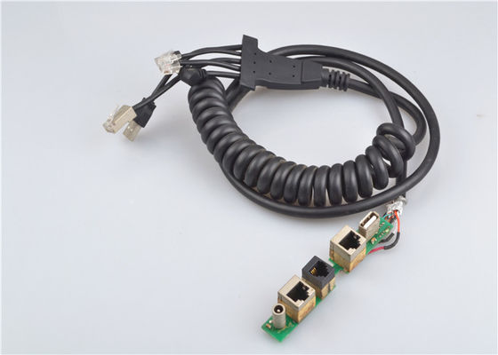 2耳のデータ転送ケーブル、Usb 2.0 Aタイプの女性プラスチック射出成形