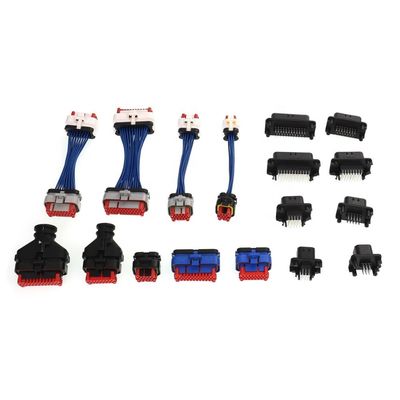 Customized Automotive Wiring Harness with WHMA/IPC-620 Certification and 105℃ 300V PVC Wire for California Proposition 65 Compliance