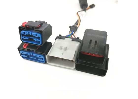 FCI 54201400の頂点2.8mmの14pinコネクターはCustomoizdのためのケーブル会議の電線の馬具を